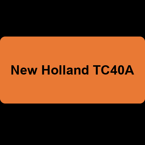 New Holland TC40A